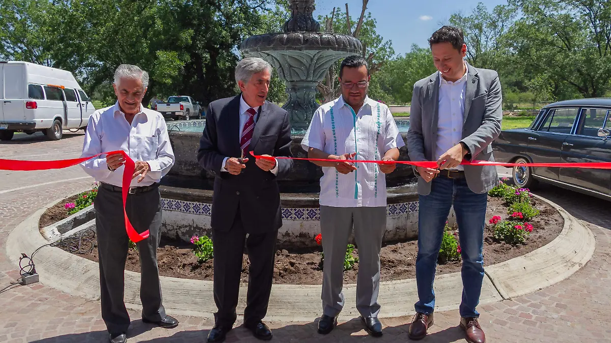 FOTO PRINCIPAL SJR Realizaron el corte de liston en el lugar